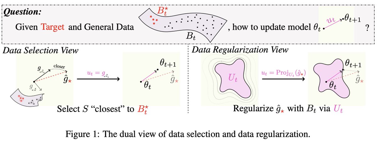 Data selection 与 data regularization 的双重视角