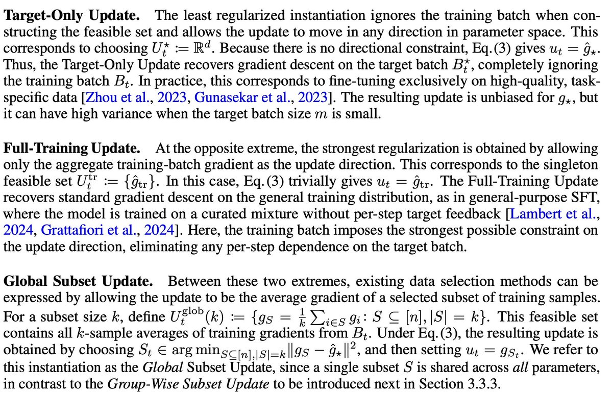 Existing methods as data regularization