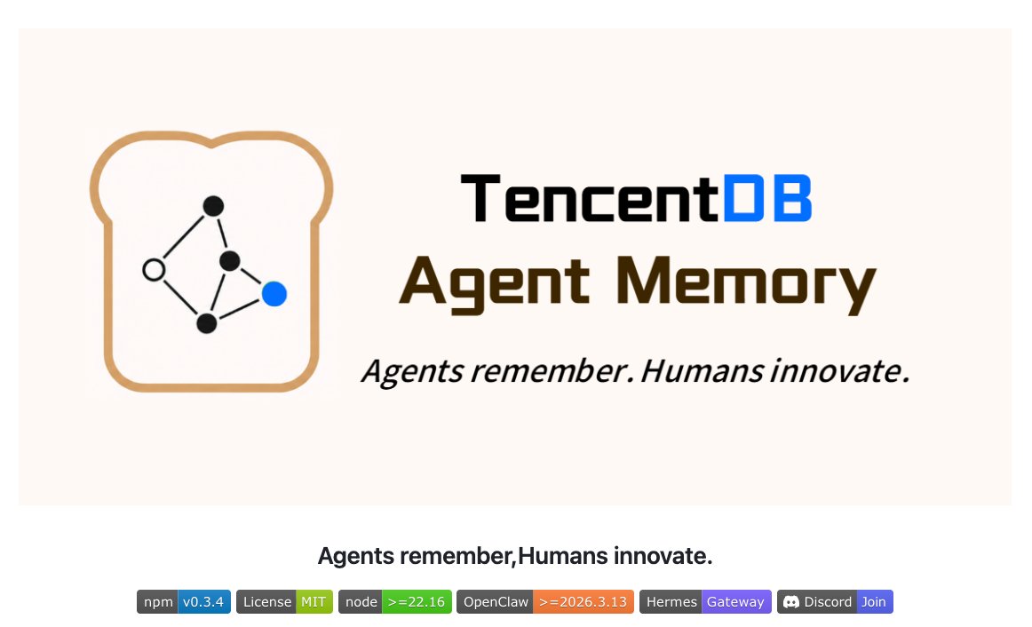 TencentDB Agent Memory launch image